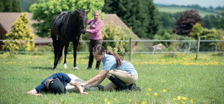 First aid for horse riders